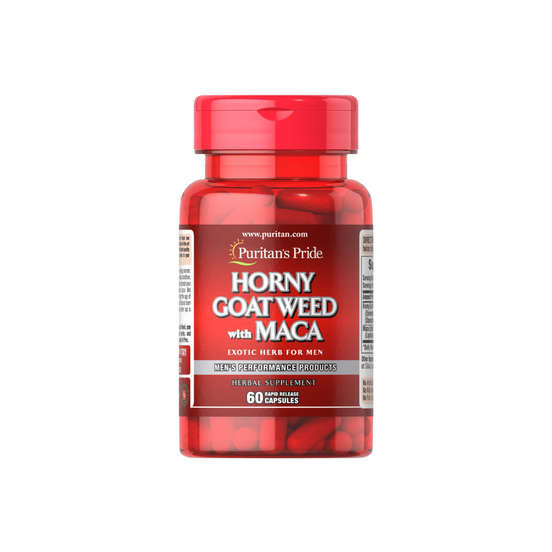 Horny Goat Weed with Maca 500 mg / 75 mg